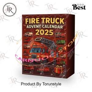 Fire Truck 2025 Advent Calendar