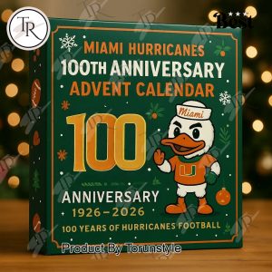 Miami Hurricanes 100th Anniversary 2025 Advent Calendar