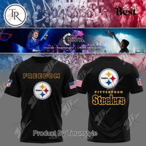 Pittsburgh Steelers X Freedom Turning Point USA 2025 Hoodie