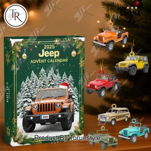 Jeep Merry Christmas 2025 Advent Calendar