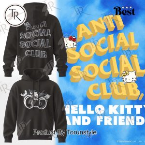 Anti Social Social Club X Hello Kitty and Friends 2025 Hoodie