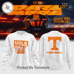 Tennessee Volunteers X Dark Mode 2025 Tennessee VS Oklahoma Game Hoodie