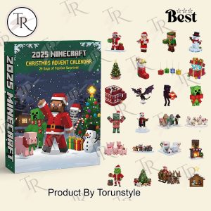 Minecraft Merry Christmas 2025 Advent Calendar