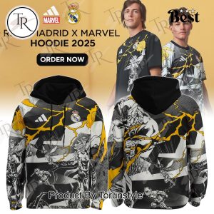 Real Madrid X Marvel 2025 Hoodie