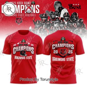 Arkansas State Red Wolves XBox Bowl Champions 2025 Hoodie