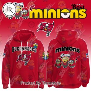 Tampa Bay Buccaneers X Minions 2025 New Design Hoodie