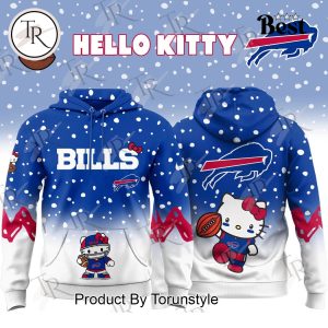 Buffalo Bills X Hello Kitty 2025 Christmas Hoodie