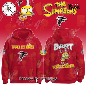Atlanta Falcons X The Simpsons New Design 2025 Hoodie