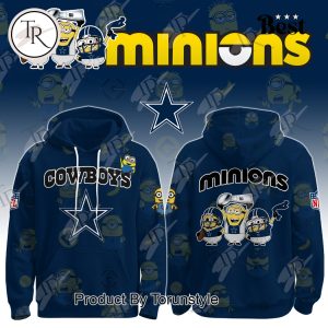 Dallas Cowboys X Minions 2025 New Design Hoodie