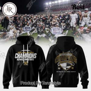Kennesaw State Owls 2025 CUSA Conference Champions Hoodie Kennesaw State Owls 2025 CUSA Conference Champions Hoodie