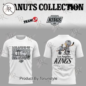 Los Angeles Kings X Peanuts & Snoopy 2025 White Hoodie