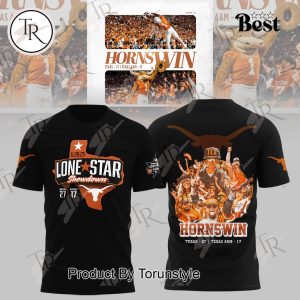 Texas Longhorns X Lone Star Showdown 2025 WIN Hoodie