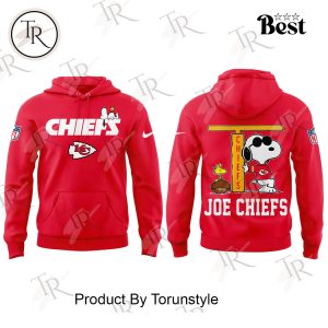 Kansas City Chiefs x Snoopy “Joe Chiefs” 2025 Red Hoodie