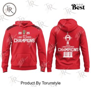Flamengo FC X CONMEBOL Libertadores Champions 2025 Hoodie
