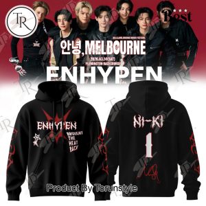19 "Ni-ki" X Enhypen: Melbourne Music Festival 2026 Hoodie