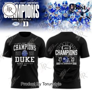 Duke Blue Devils 2025 Atlantic Coast Conference Champions Hoodie