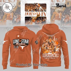 Texas Longhorns X Lone Star Showdown WIN 2025 Hoodie
