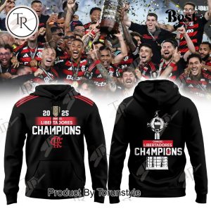 Flamengo FC X CONMEBOL Libertadores 2025  Champions Hoodie