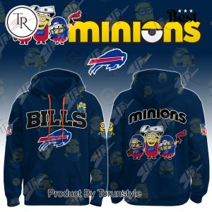 Buffalo Bills X Minions 2025 New Design Hoodie
