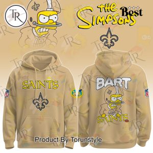 New Orleans Saints X The Simpsons New Design 2025 Hoodie