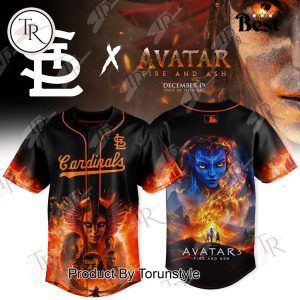 St.Louis Cardinals x Avatar 3 Fire & Ash 2025 Baseball Jersey
