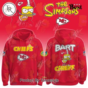 Kansas City Chiefs X The Simpsons New Design 2025 Hoodie