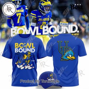 Delaware Fighting Blue Hens X Bowl Bound 2025 Hoodie