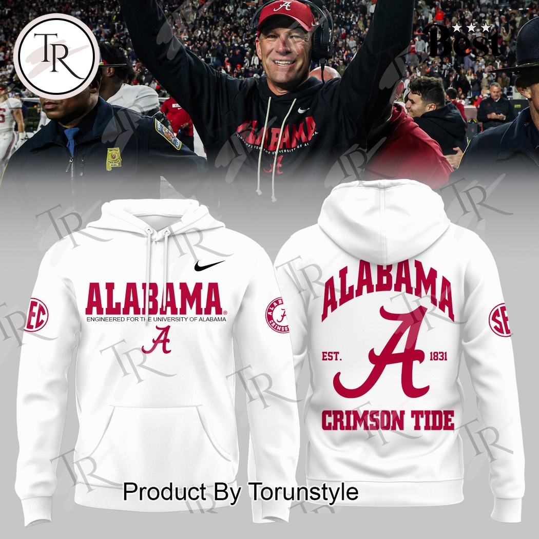 Alabama Crimson Tide 2025 CRIMSON TIDE Hoodie Alabama Crimson Tide 2025 CRIMSON TIDE Hoodie