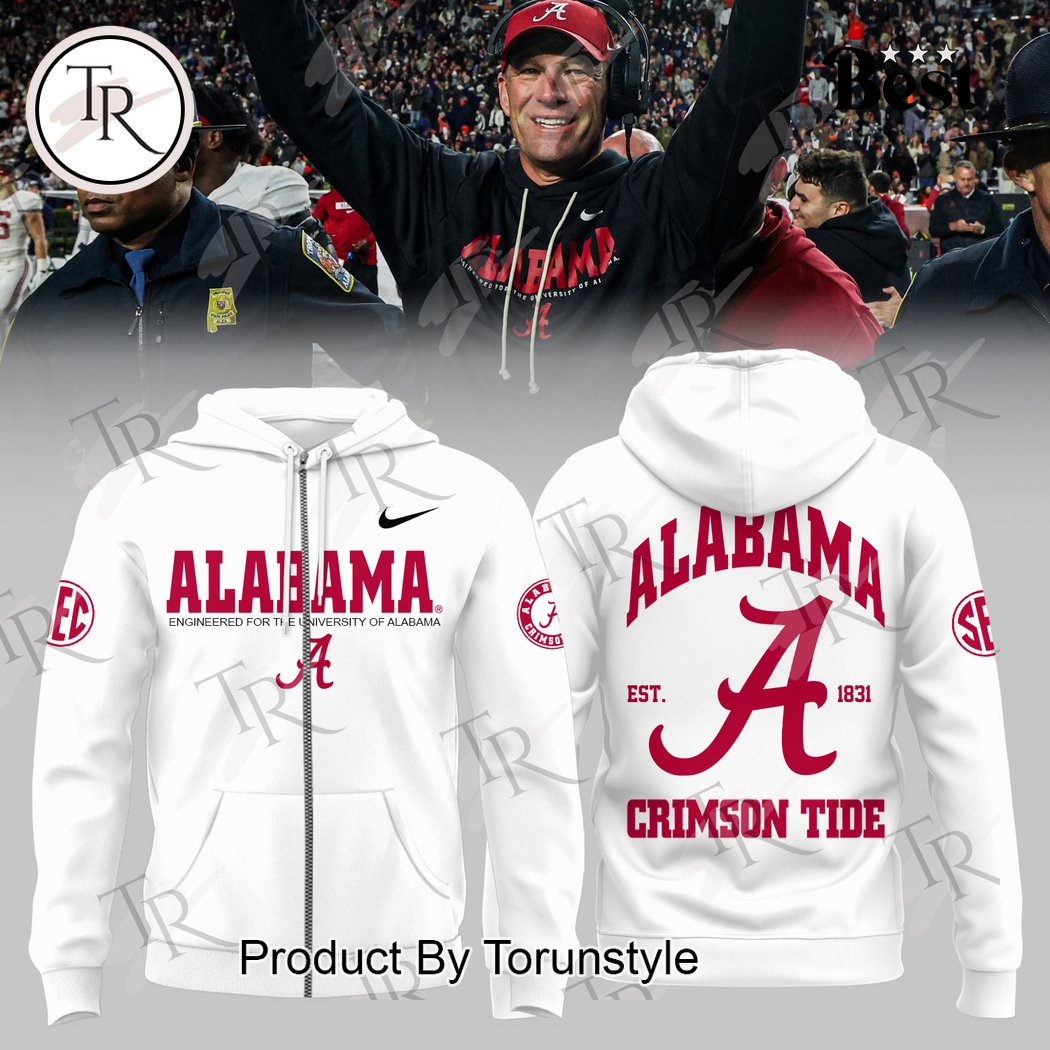 Alabama Crimson Tide 2025 CRIMSON TIDE Hoodie Alabama Crimson Tide 2025 CRIMSON TIDE Hoodie