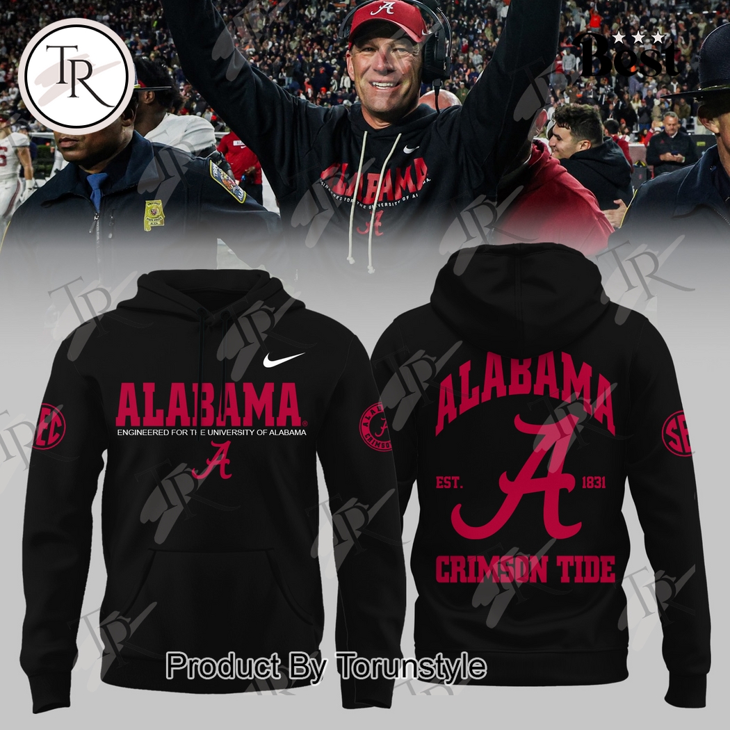 Alabama Crimson Tide CRIMSON TIDE 2025 Hoodie Alabama Crimson Tide CRIMSON TIDE 2025 Hoodie