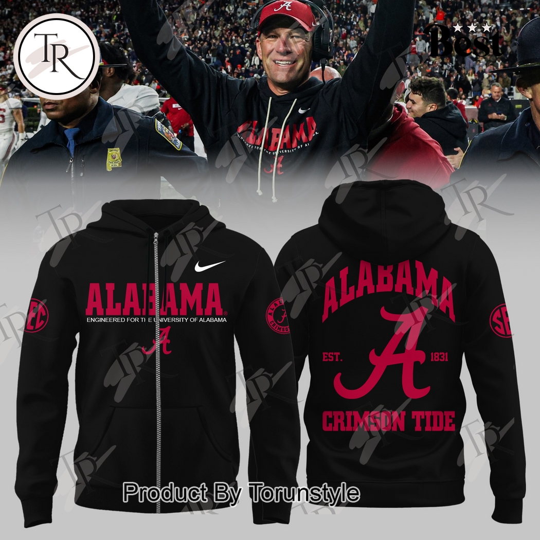 Alabama Crimson Tide CRIMSON TIDE 2025 Hoodie Alabama Crimson Tide CRIMSON TIDE 2025 Hoodie