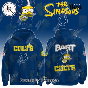 Indianapolis Colts X The Simpsons New Design 2025 Hoodie