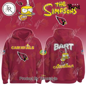 Arizona Cardinals X The Simpsons New Design 2025 Hoodie