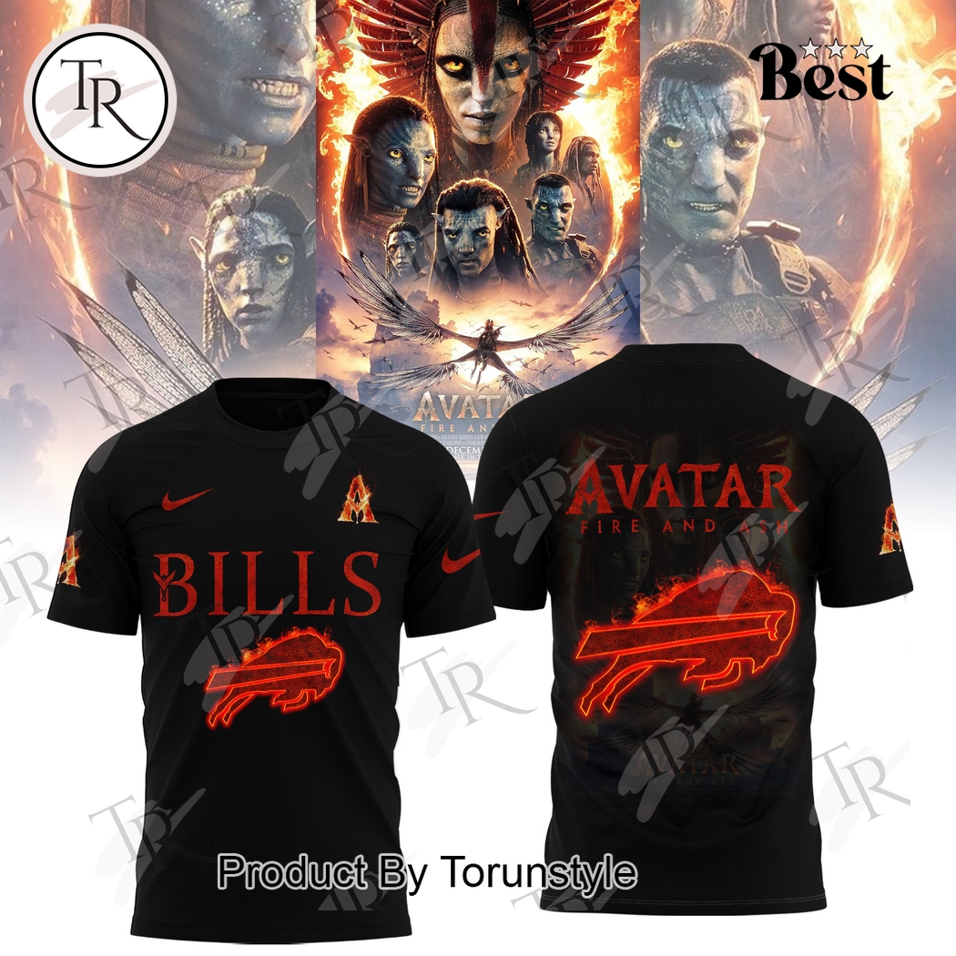 Buffalo Bills X Avatar 3 Fire And Ash 2025 Hoodie Buffalo Bills X Avatar 3 Fire And Ash 2025 Hoodie