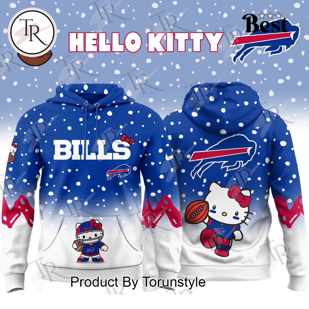 Buffalo Bills X Hello Kitty 2025 Christmas Hoodie Buffalo Bills X Hello Kitty 2025 Christmas Hoodie