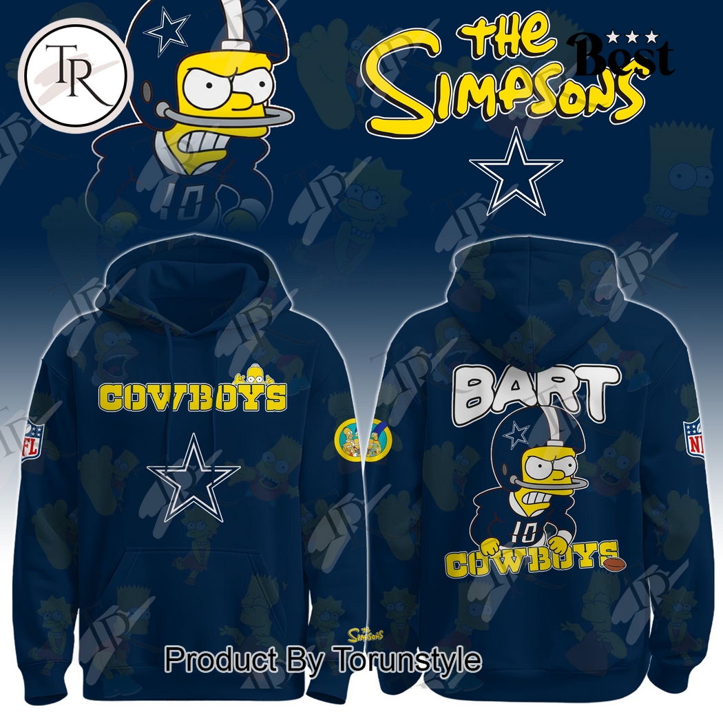 Dallas Cowboys X The Simpsons New Design 2025 Hoodie Dallas Cowboys X The Simpsons New Design 2025 Hoodie