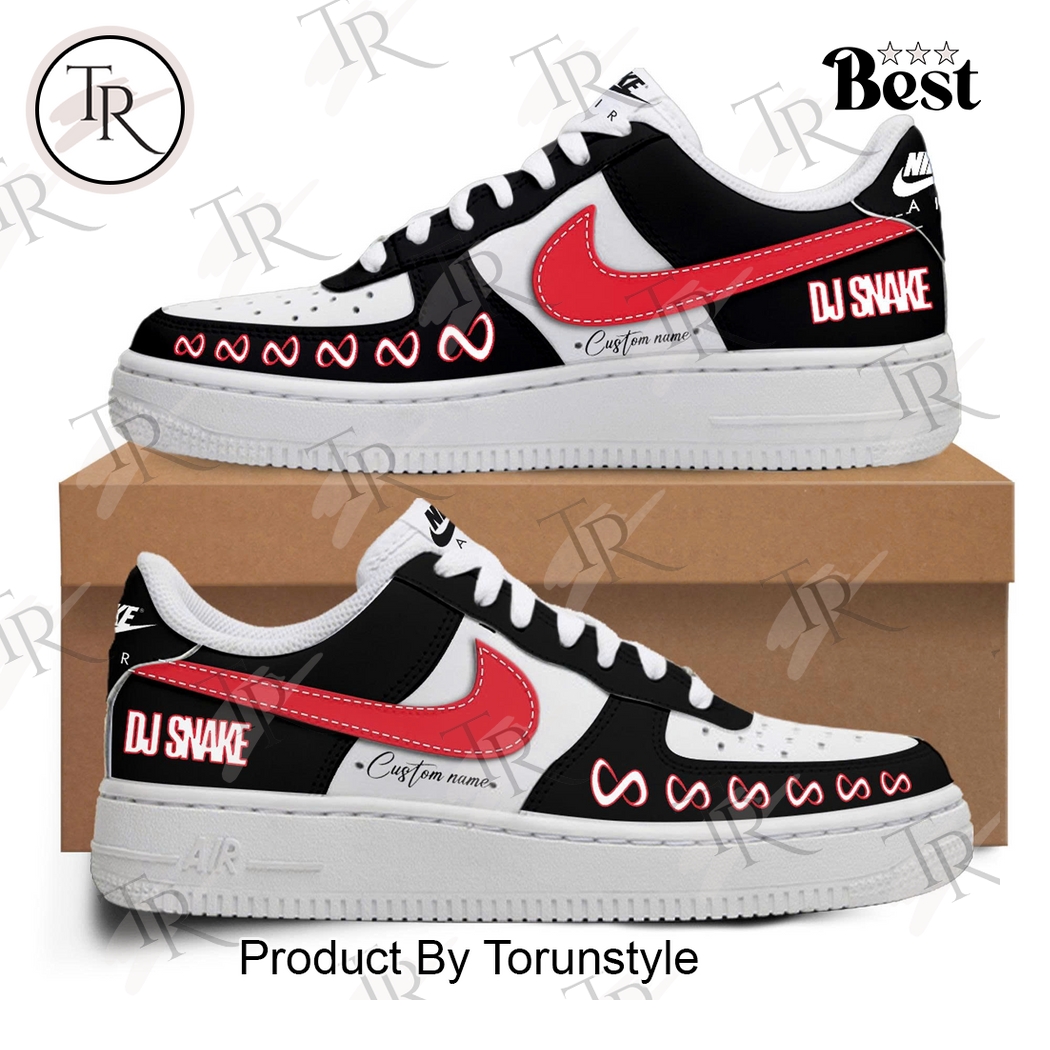 DJ Snake X The Final Show StadeFrance 2025 Custom Name Air Force 1 Sneakers DJ Snake X The Final Show StadeFrance 2025 Custom Name Air Force 1 Sneakers