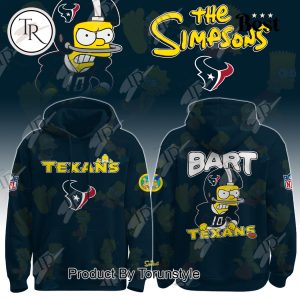Houston Texans X The Simpsons New Design 2025 Hoodie