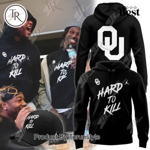 Oklahoma Sooners 2025 Hard To Kill Black Hoodie Oklahoma Sooners 2025 Hard To Kill Black Hoodie