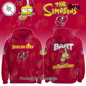 Tampa Bay Buccaneers X The Simpsons New Design 2025 Hoodie