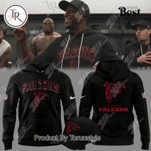 Atlanta Falcons 2025 Black Design Hoodie