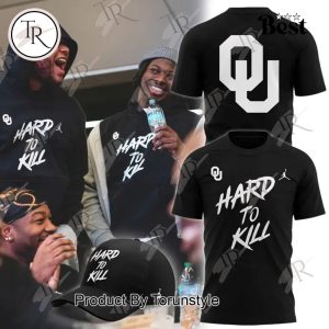 Oklahoma Sooners 2025 Hard To Kill Black Hoodie
