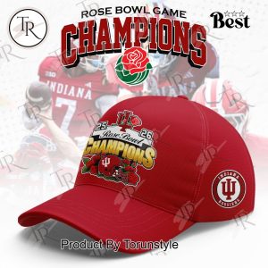 Indiana Hoosiers Rose Bowl Champions 2026 Cap
