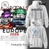 Maroon 5 Europe 2026 Hoodie