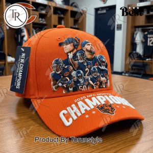 Chicago Bears 2025 NFC North Division Champions Orange Cap