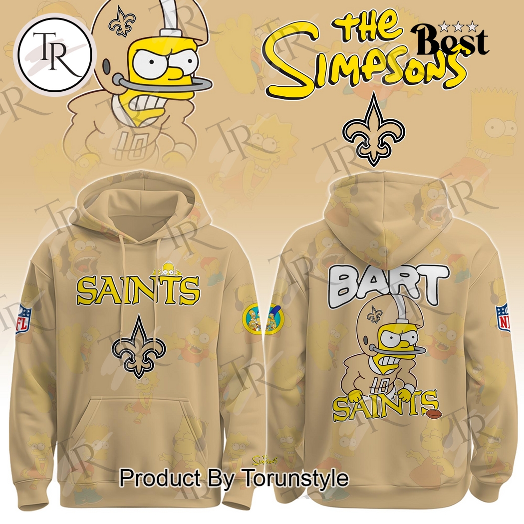 New Orleans Saints X The Simpsons New Design 2025 Hoodie New Orleans Saints X The Simpsons New Design 2025 Hoodie