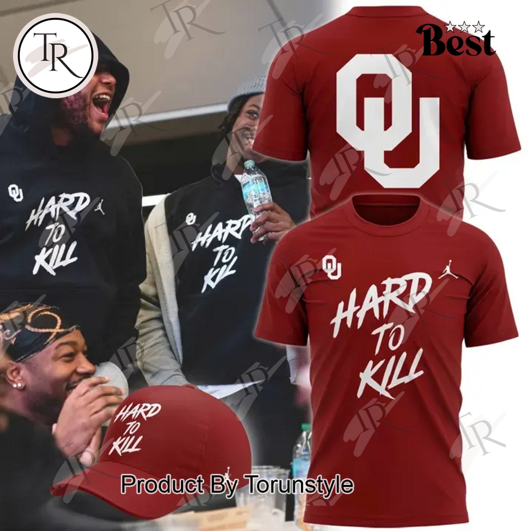 Oklahoma Sooners 2025 Hard To Kill Red Hoodie Oklahoma Sooners 2025 Hard To Kill Red Hoodie