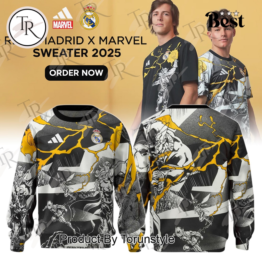 Real Madrid X Marvel 2025 Hoodie Real Madrid X Marvel 2025 Hoodie