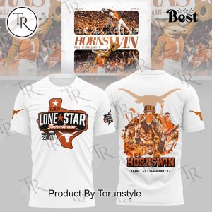 Texas Longhorns X WIN Lone Star Showdown 2025 Hoodie