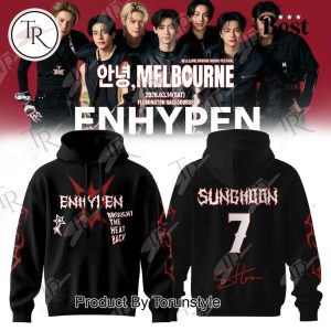 19 “Sunghoon” X Enhypen: Melbourne Music Festival 2026 Hoodie